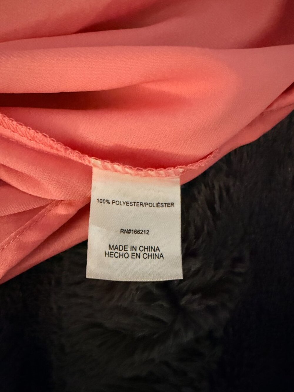 Womens XL Pink Sleeveless V Neck Blouse Flowy Work Top Barbiecore Casual Chic - Picture 6 of 7
